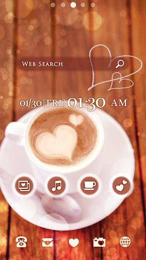 Cute wallpaper★Latte Art