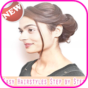 simple hairstyles step  Icon