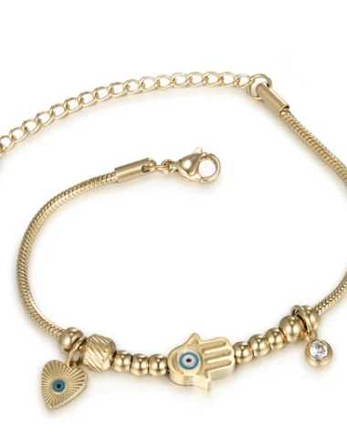 Bracelet créatif en forme de cœur à - 0