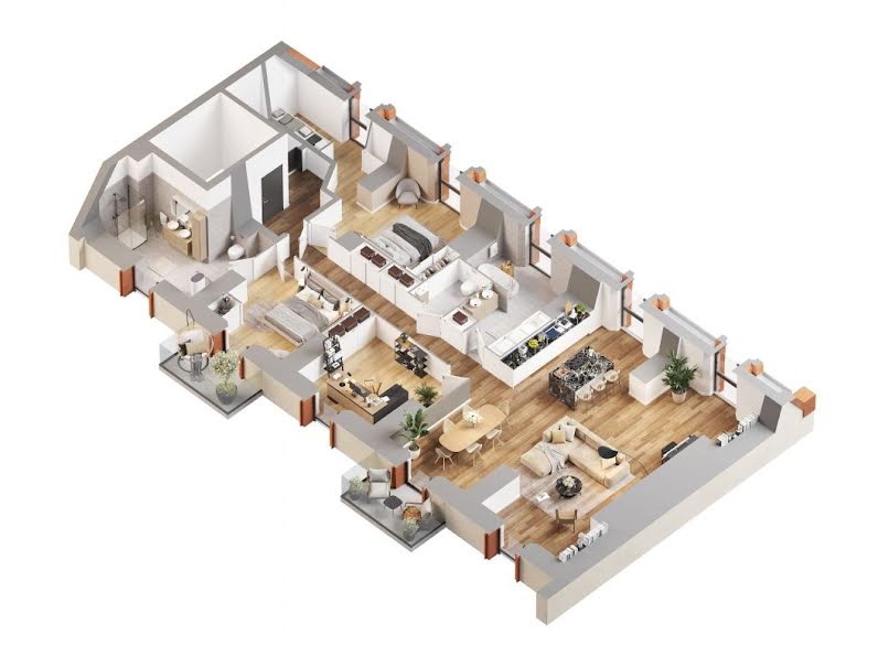 Vente appartement 4 pièces 159 m² à Houlgate (14510), 1 960 123 €