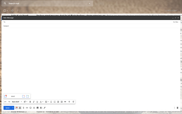 VOXBOX - Emails With Voice chrome extension