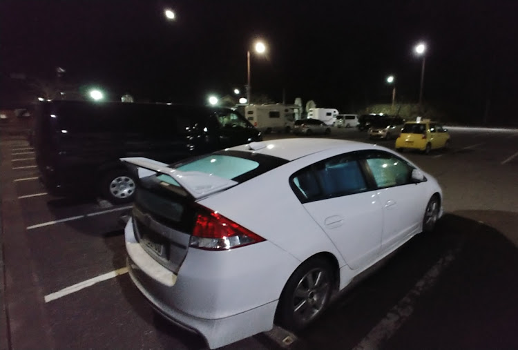 インサイトの車中泊・愛車で車中泊・道の駅スタンプラリーに関するカスタム事例の投稿画像1枚目
