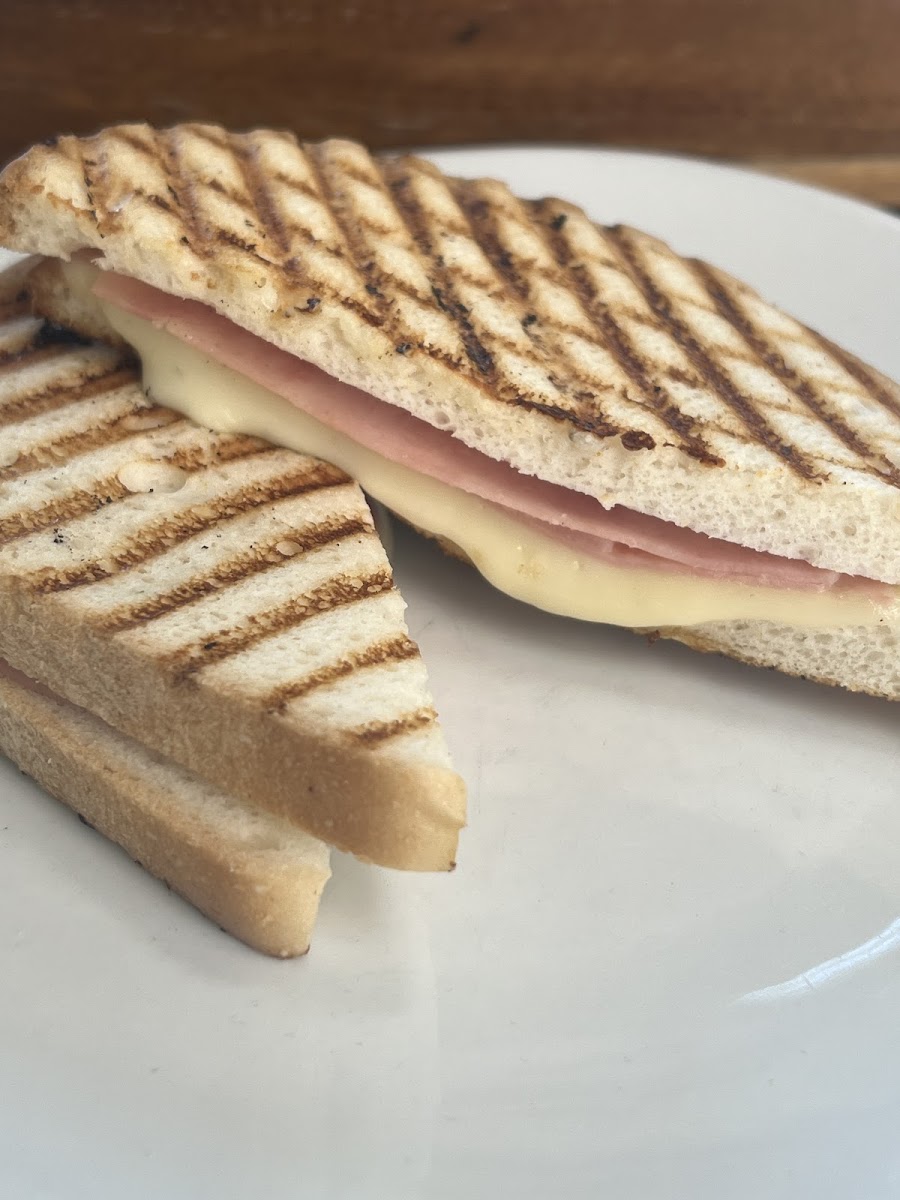 Ham and cheese sandwich