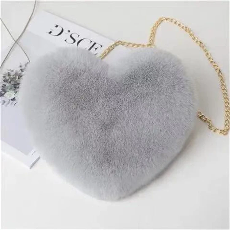 Title 3, Damesmode Casual Pluche Love One-shoulder Cross...