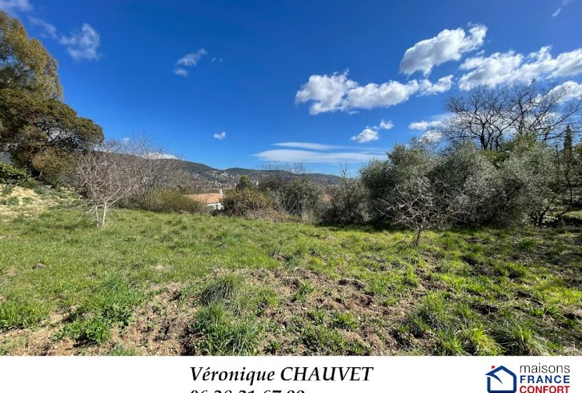  Vente Terrain à bâtir - 1 650m² à Draguignan (83300) 