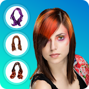 Girl Hair Style Photo Editor  Icon