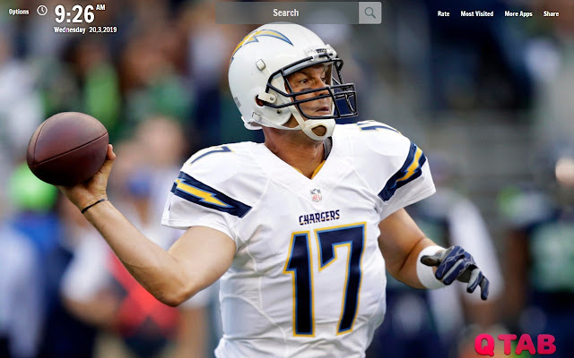 LOS ANGELES CHARGERS New Tab Wallpapers