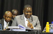 Police Commissioner Riah Phiyega gives testimony at the Marikana Commission of Inquiry on April 3, 2013 in Rustenburg. File photo.