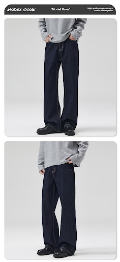 Title 8, Calças jeans masculinas de cores primárias