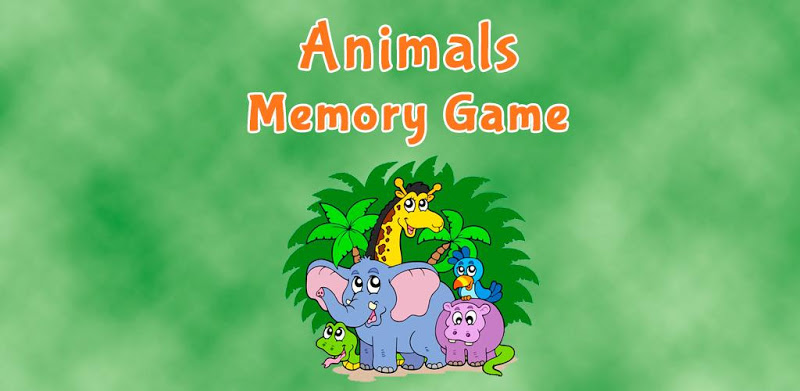 Animals Memory Match Game