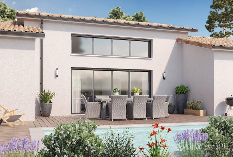  Vente Terrain + Maison - Terrain : 550m² - Maison : 123m² à Le Taillan-Médoc (33320) 