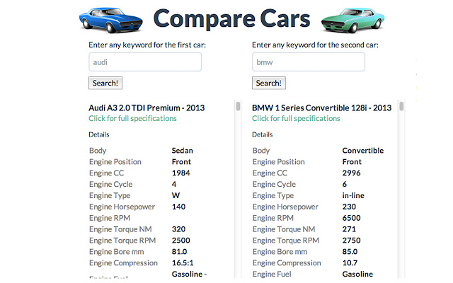 Car comparisons. Comparing cars. Car Comparison. Cars to compare. Compare two cars.