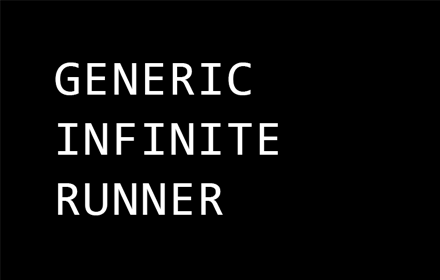 Generic Infinite Runner Offline Game small promo image