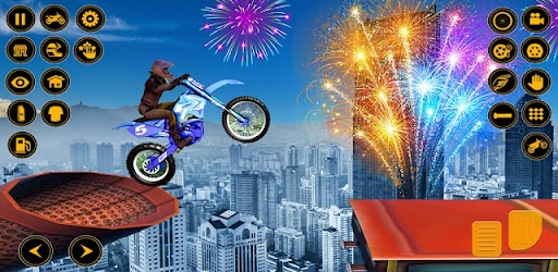 3D Stunt Bike Racing Game