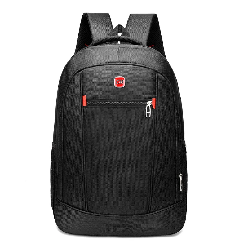 Title 4, Solid Color Backpack Mens Business Computer Ba...