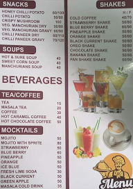 Cafe Day menu 1