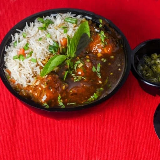 Veg Manchurian Bowl (Serves 1-2)