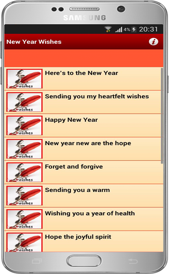 New Year Wishes 2017 Screen 2