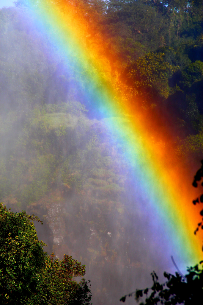 Spettro continuo di luce...ARCOBALENO di ludina