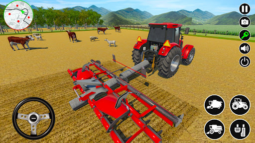 Screenshot Tractor Simulator Games 2024