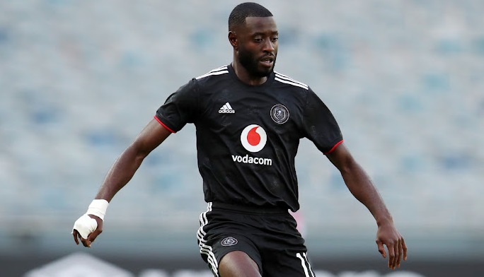 Orlando Pirates winger Deon Hotto.