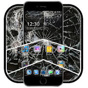 Crack Glass Theme  Icon