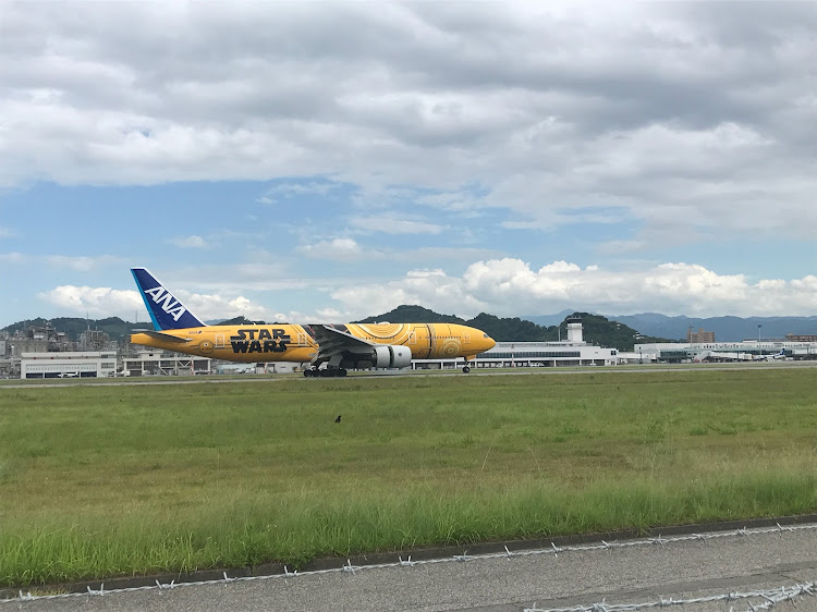 Divervenom1901さんが投稿した空港・スターウォーズ・全日空・ボーイング777に関するカスタム事例の投稿画像1枚目