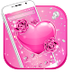 Download Gleaming Pink Heart Theme 1.1.2