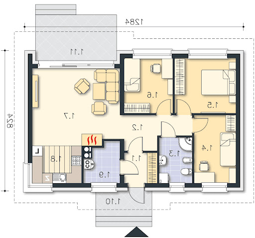 Royan IV DCB89c - Rzut parteru