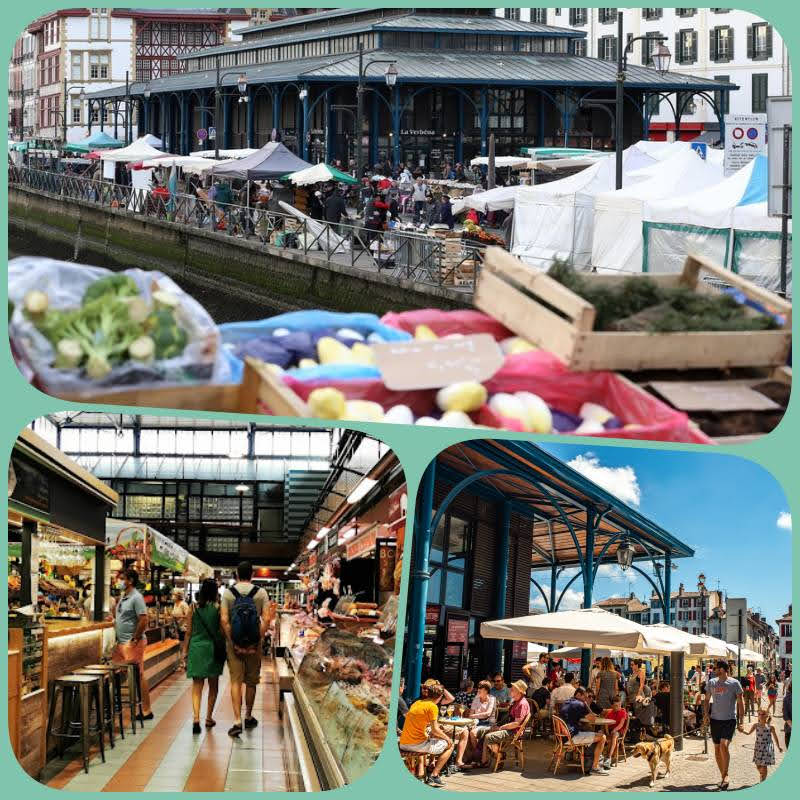 Pays Basque - francia Baszkföld - Les Marché de Bayonne - a piac