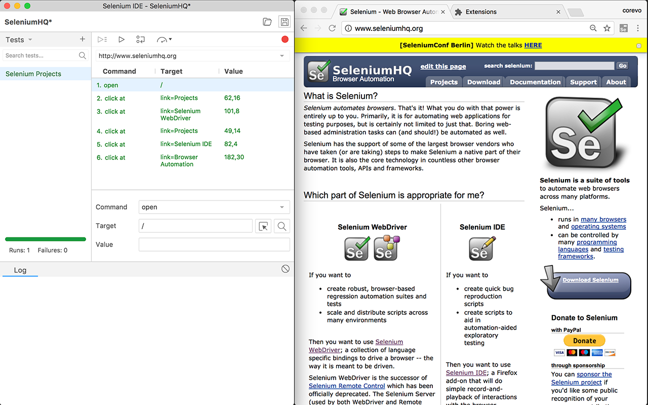 Selenium IDE Preview image 3