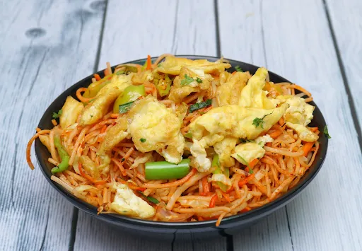 Egg Singapore Noodles