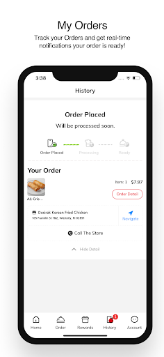 Screenshot Dosirak Korean Fried Chicken