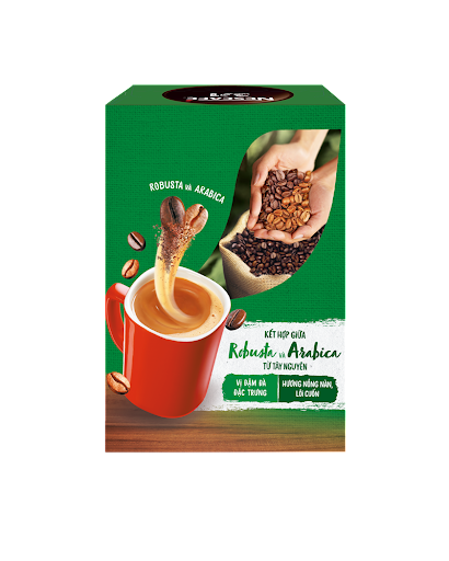 Cà phê rang xay hòa tan Nescafé 3in1 đậm vị cà phê (16g x 20 gói) - Phiên bản Tết 2024