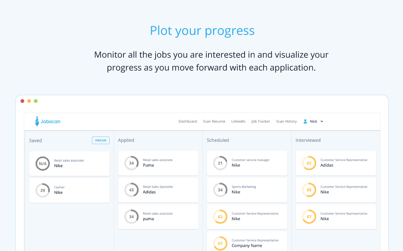 Jobscan: Job Search Tracker Preview image 6