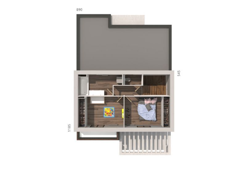  Vente Terrain + Maison - Terrain : 422m² - Maison : 95m² à Monteux (84170) 