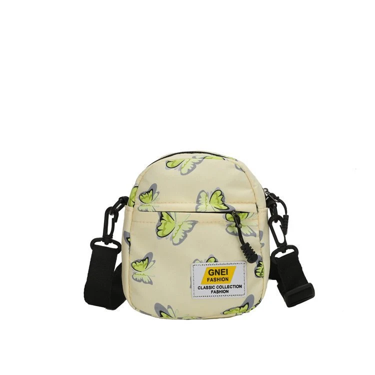 Sac à main femme printemps été, tissu nylon imprimé mode, voyage, bandoulière croisée, porté épaule, léger et tendance.