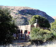 The accommodation is reminiscent of a dolled-up hiker’s hut.