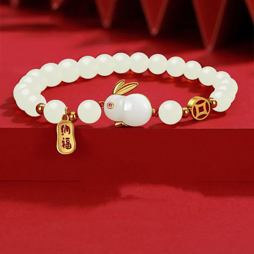 Title 4, Lovely Rabbit Bracelet for Women Girl, Festival...