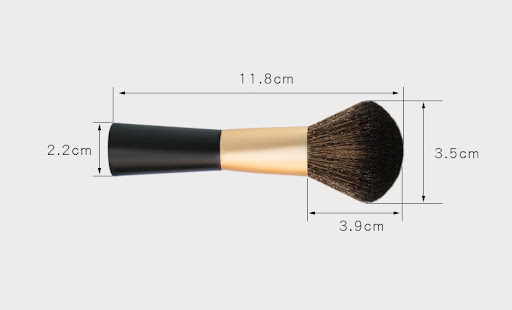 Title 1, Single short handle makeup brush for foundation...
