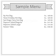 PVR Cafe menu 2