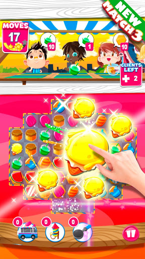 Screenshot Ice Cream Match 3 Puzzle Game