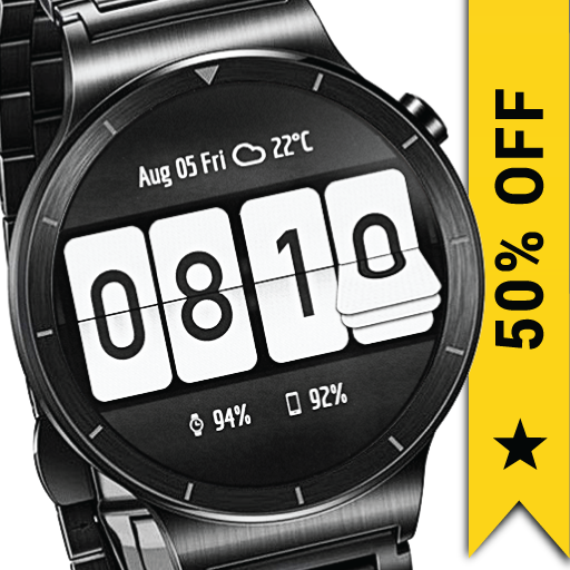 Flip Clock Watch Face icon