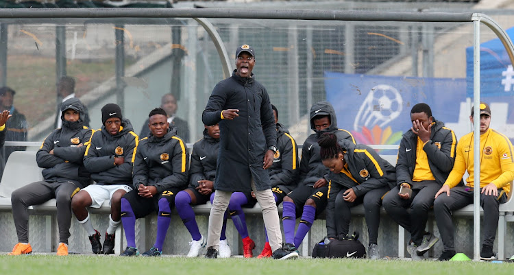 Arthur Zwane, coach of Kaizer Chiefs during the Multichoice Discki Challenge 2018/19 match between Golden Arrows and Kaizer Chiefs at the Hammersdale Stadium, Hammersdale on 09 September 2018.