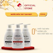 Nuoc Rưa Tay Tao Bot Hưu Cơ Ecocare 250Ml Chiết Xuất Từ Thiên Nhiên (Cam/Quế/Nhài) Giúp Diệt Khuẩn, Khử Mùi