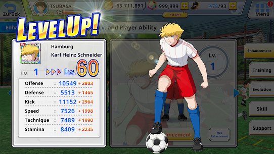 UCaptain Tsubasa ZERO MOD APK (Imenyu ye-MOD) 4