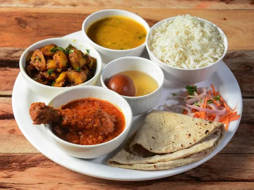 Special Non-Veg Rice Thali