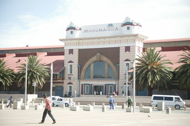 The hip hop music exhibit at Museum Africa in Newtown was damaged by flooding after a break-in.