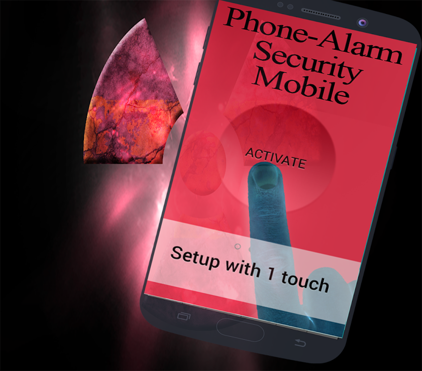 Phone-Alarm Security Mobile Screen 1