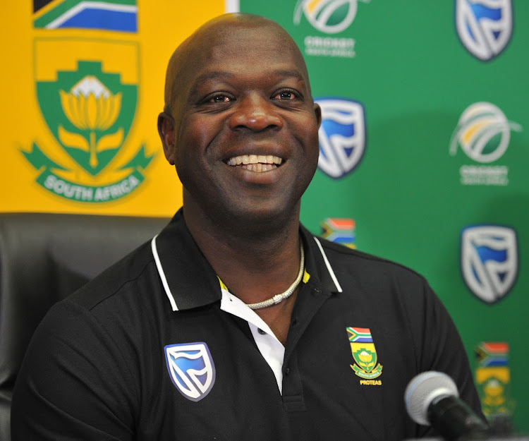 Proteas head coach Ottis Gibson during 2017 Cricket South Africa coach announcement on 17 September 2017.